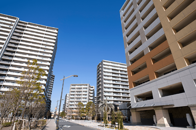 建築外構(マンション)、駐車場工事